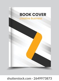 Vector book cover and annual report design template 