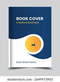 Portada de libro de Vector y Plantilla de diseño de informe anual 