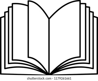 vector book icon