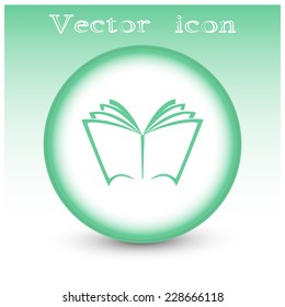 Vector book icon