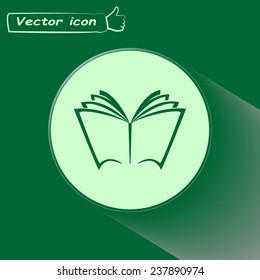 Vector book icon
