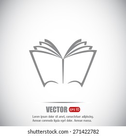 Vector book icon