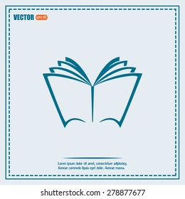 Vector book icon