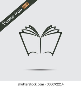 Vector book icon