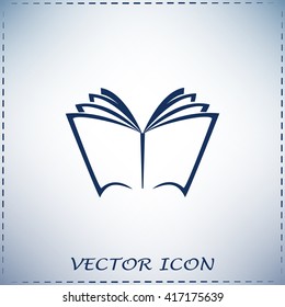 Vector book icon