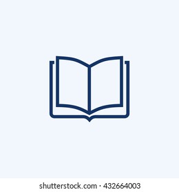 Vector book icon