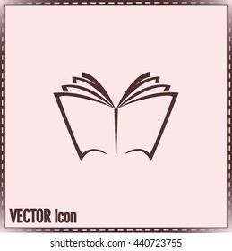 Vector book icon