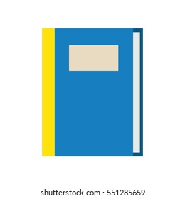 Vector book icon.