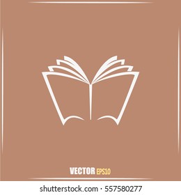 Vector book icon