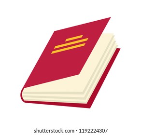 Vector book Icon. Books in various angles