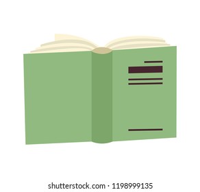 Vector book Icon. Books in various angles