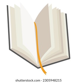 Vector book icon. Learning or education concept. Design of books or notebook. Reading, learn and receive education through books. Read more books