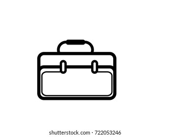 Vector book Icon.sing symbol isolated on white background. Vector illustration.