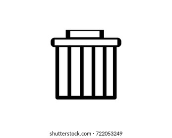 Vector book Icon.sing symbol isolated on white background. Vector illustration.