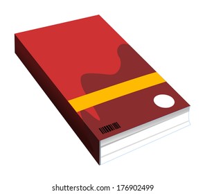 vector book isolated on white background 