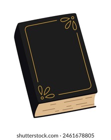 Vector book isolated on white background