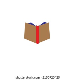 Vector book logo or clip art