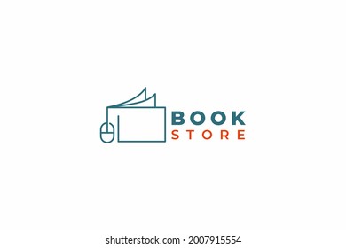 vector book logo design concept, usable logo for education logo,printing,publisher, book store, online curse, web icon logo design template