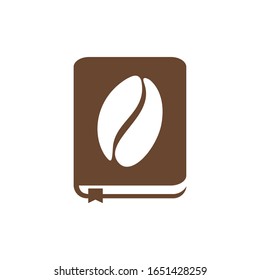 Logo-Design-Vorlage für das Vektorillustration-Buch
