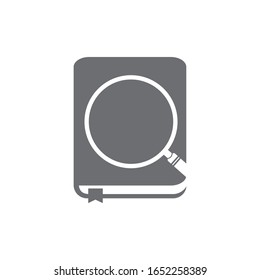 Vector Book Logo Icon Design Template