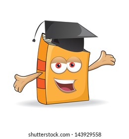 Vector Book Mascot