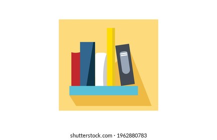 The vector of book for reading.