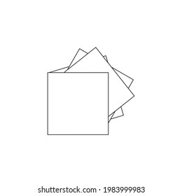 libro vector con un poco de papel blanco