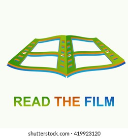 Vector of book symbol or icon