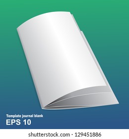 Vector book template