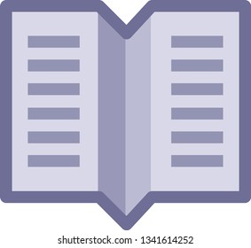 Vector bookmark illustration design element