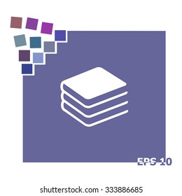 Vector books icon