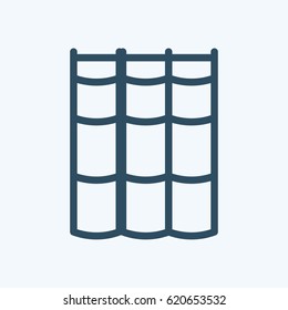 Vector books icon cover in line art style