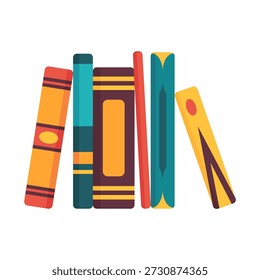 Icono de libros de Vector. Concepto de aprendizaje o educación. Símbolo educativo dibujado a mano para los amantes del libro. Leer, aprender y recibir educación a través de los libros. Leer más libros