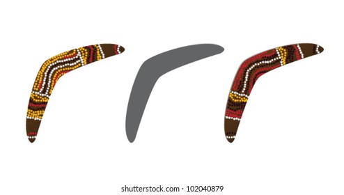 Vector Boomerang Set
