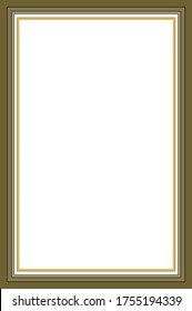 vector border design.colored photo frame