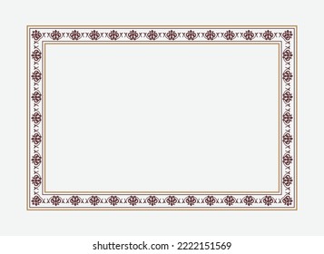 Vector Border Frame Design Template