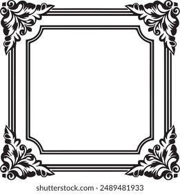 Vector borde libre diseño tamplate.