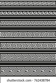 Vector border Greek ornament