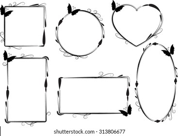 vector border set