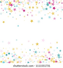 Vector Border Star Sparkle Texture Glitter Stock Vector (Royalty Free ...