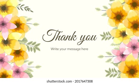Vector botanical banner background blossoming flowers. Romantic design for natural cosmetics, feminine luxury perfume, women product packaging. Can be used as greeting card or wedding invitation