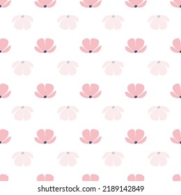 Vector botanical flower seamless repeat pattern design background. Perfect for modern wallpaper, fabric, 
home decor, and wrapping projects.