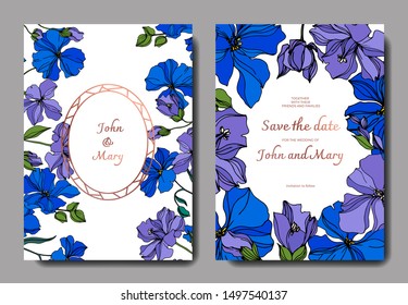 Vector botanical flowers.   Wedding background card floral decorative border. illustration graphic set banner.