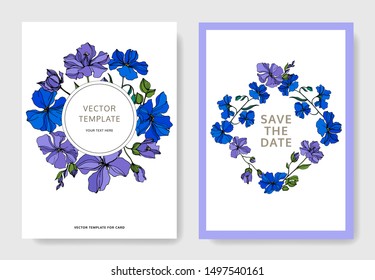 Vector botanical flowers.   Wedding background card floral decorative border. illustration graphic set banner.