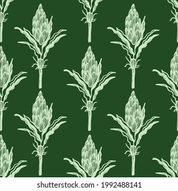 vector botanical pattern print on fabric print on clothes wallpaper design print  natural elements floristry twigs flowers and leaves spring mood summer mood