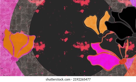 Vector botanical wall arts, with leaves. Minimalistic and natural. Leaves and line arts design. Sample text area included.