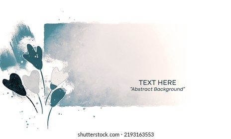 Vector botanical wall arts, with leaves. Minimalistic and natural. Leaves and line arts design. Sample text area included.