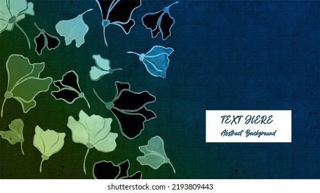 Vector botanical wall arts, with leaves. Minimalistic and natural. Leaves and line arts design. Sample text area included.