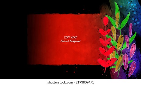 Vector botanical wall arts, with leaves. Minimalistic and natural. Leaves and line arts design. Sample text area included.