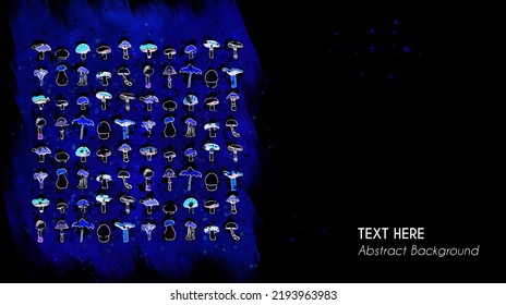 
Vector botanical wall arts, with mushrooms. Minimalistic and natural. Mushrooms and line arts design. Sample text area included.
